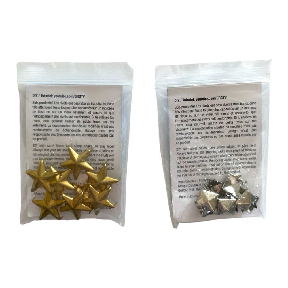 Garage Decorative Studs DIY (Set of 2, 8 each) NWOT